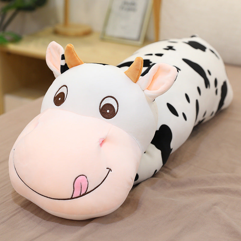 Bunny Long Body Pillow Plush | Soft Rabbit Stuffed Animal Cuddle Toy | Children's Bedroom Décor & Sleep Gift