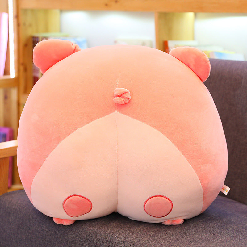 Corgi Butt Plush Cushion | Stuffed Dog Bum Seat Pillow | Cute Animal Chair Pad Gift for Kids & Home Décor