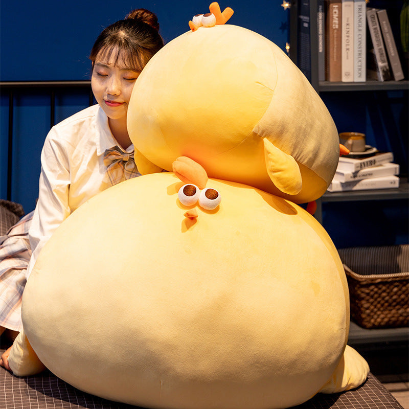 Lying Chicken Plush Toy | Soft Stuffed Animal Sleep Comfort Doll | Cute Cuddle Gift for Kids Ages 4 to 6 in Multiple Sizes