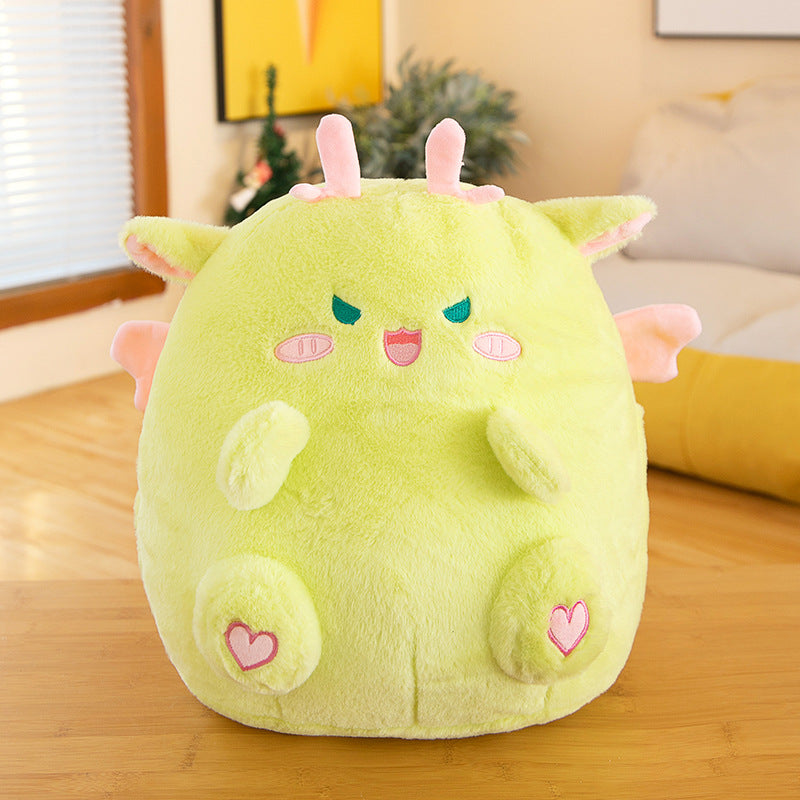 Dragon Plush Toy Pillow | Soft Stuffed Animal Dragon Doll | Cute Fantasy Cuddle Gift for Kids, Boys & Birthday
