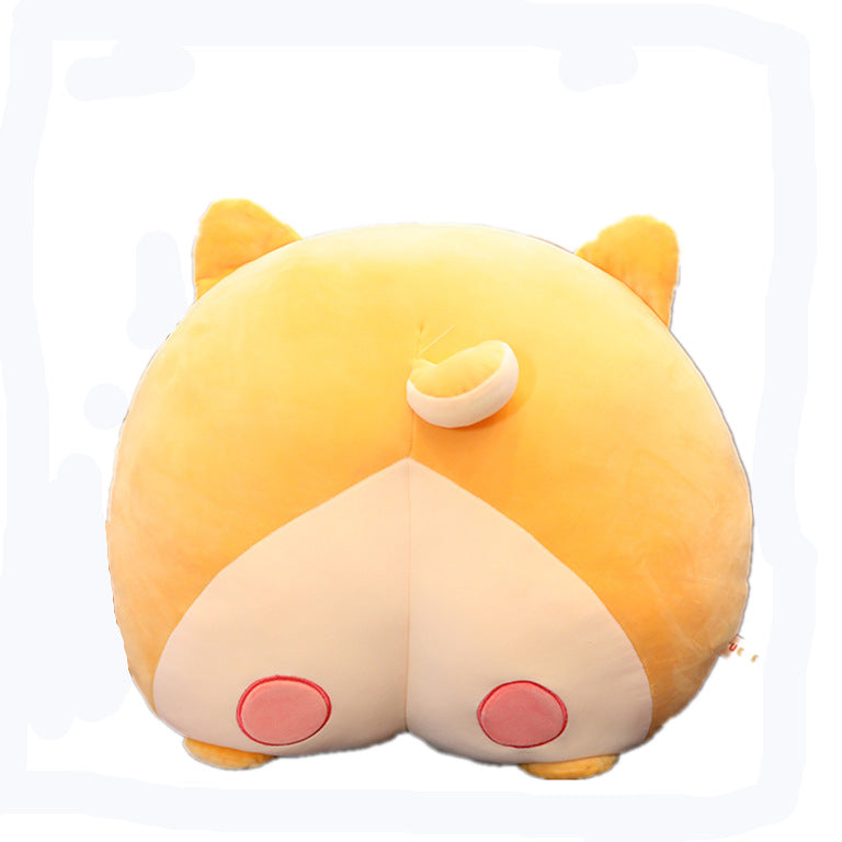 Corgi Butt Plush Cushion | Stuffed Dog Bum Seat Pillow | Cute Animal Chair Pad Gift for Kids & Home Décor