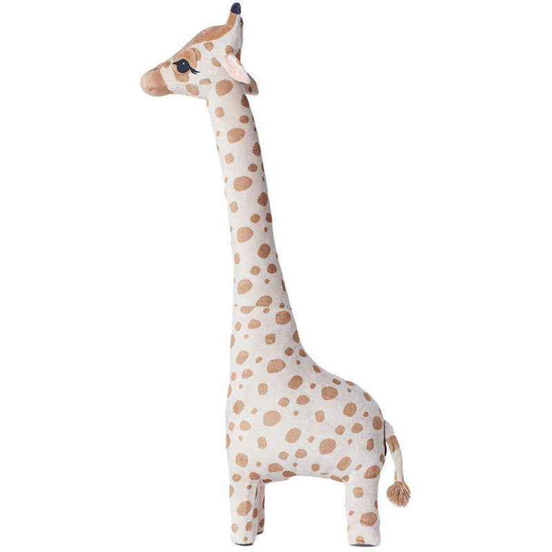Giraffe Plush Toy | Soft Stuffed Animal Comfort Doll | Cute Kids Bedroom Gift in Premium Cotton