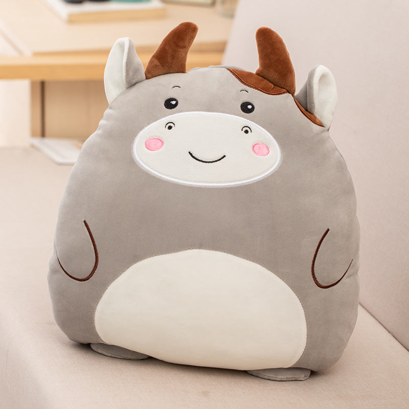Forest Animal Plush Toy | Stuffed Cartoon Animal Cushion | Kids Travel & Nap Gift