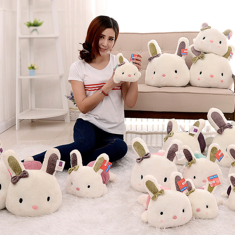 Bunny Plush Toy Doll | Soft Stuffed Rabbit Gift Figurine | Cute Bridal Keepsake in 5 Colours
