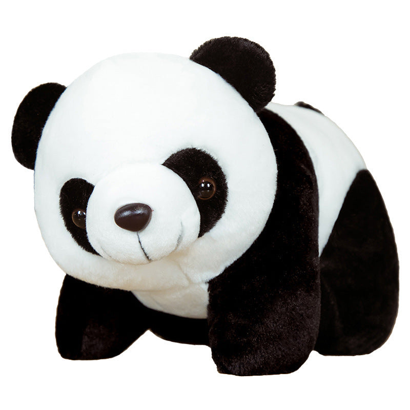 Giant Panda Plush Toy | Soft Lying Stuffed Animal Doll Cushion | Cute Kids Gift Ages 4 to 6 in Multiple Sizes