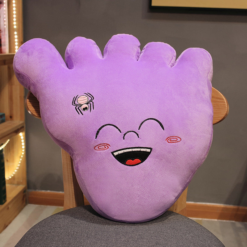 Giant Foot Shaped Plush Pillow | Soft Stuffed Novelty Nap Cushion | Funny Kids Gift Ages 4 to 6 in Multiple Colours