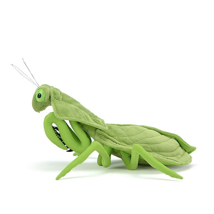 Mantis Plush Toy Doll | Soft Stuffed Insect Figure with Leaf Wing Detail | Cute Novelty Gift for Bug Lovers & Collectors