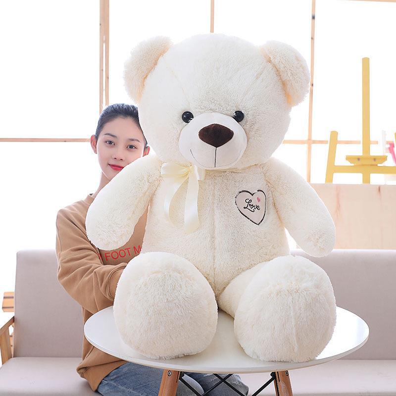 Giant Teddy Bear Plush Toy | Large Soft Stuffed Bear Doll | Cute Oversized Cuddle Gift for Kids, Girls & Valentine's Day