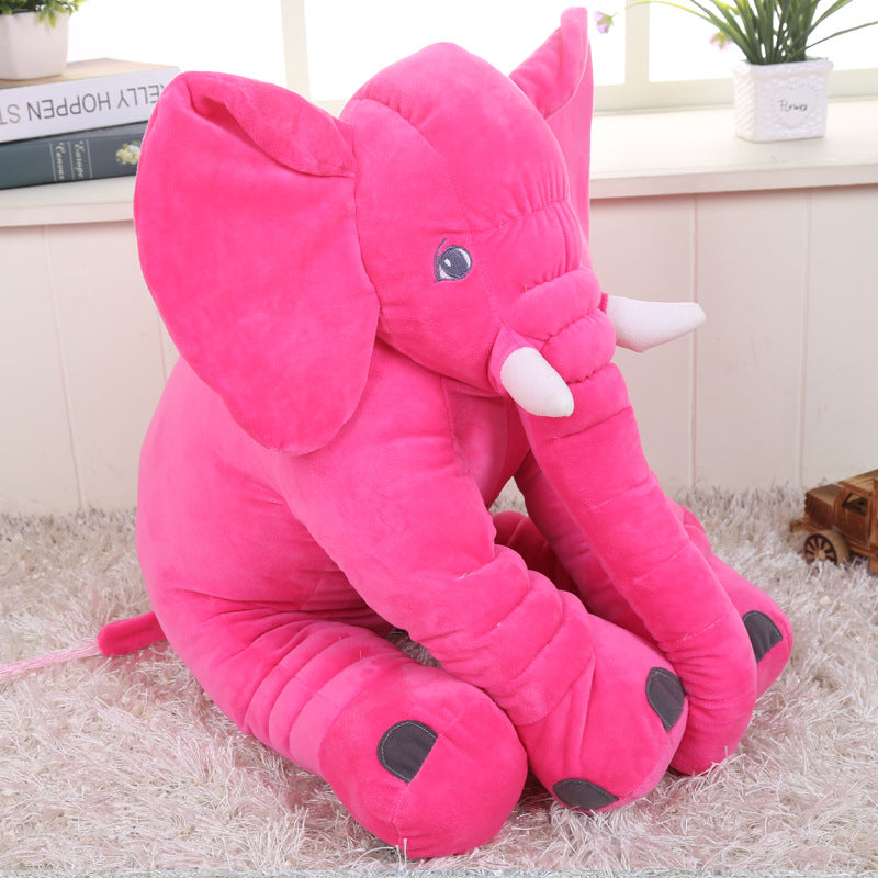 Elephant Plush Toy Pillow | Soft Stuffed Animal Sleep Comfort Doll | Cute Baby & Kids Bedtime Gift