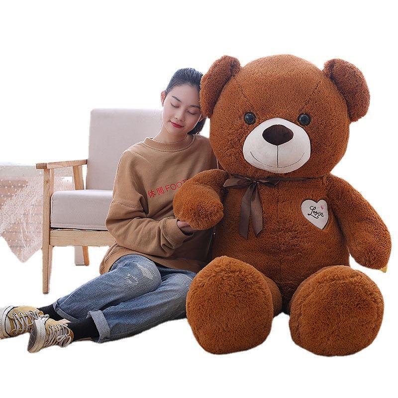 Giant Teddy Bear Plush Toy | Large Soft Stuffed Bear Doll | Cute Oversized Cuddle Gift for Kids, Girls & Valentine's Day