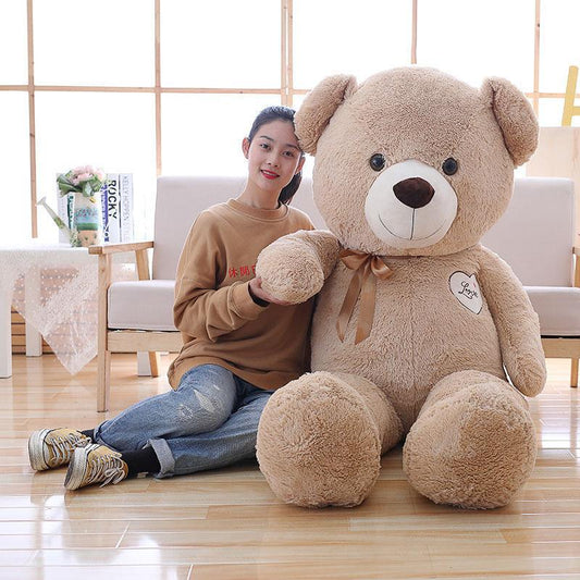 Giant Teddy Bear Plush Toy | Large Soft Stuffed Bear Doll | Cute Oversized Cuddle Gift for Kids, Girls & Valentine's Day
