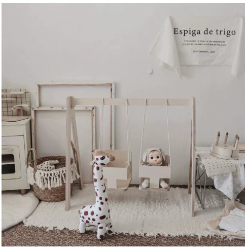 Giraffe Plush Toy | Soft Stuffed Animal Comfort Doll | Cute Kids Bedroom Gift in Premium Cotton