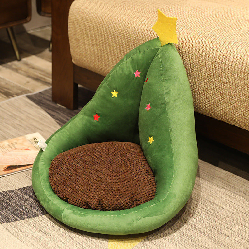 Kawaii Fruit & Cactus Plush Pillow | Soft Stuffed Avocado Carrot Cushion | Cute Novelty Home Office Chair Seat Décor Gift