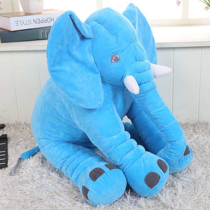 Elephant Plush Toy Pillow | Soft Stuffed Animal Sleep Comfort Doll | Cute Baby & Kids Bedtime Gift